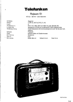 Telefunken Bajazzo-51-Schematic 